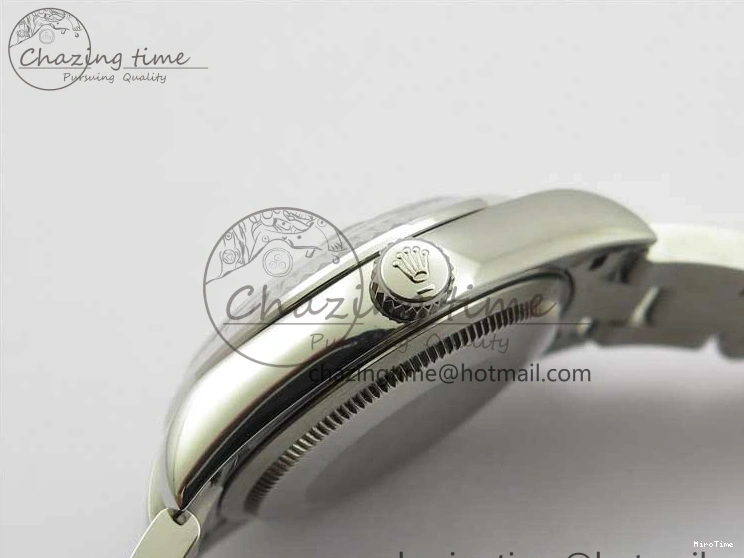 MiroTime 0124 Datejust 31mm 278271 SS BP Maker Best Edition Pink Roman Dial on Oyster Bracelet Vibrant 2748